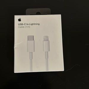 Apple USB-C to lightning Cable (1m)